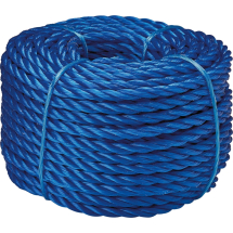 4mm x 20m Blue Poly Rope